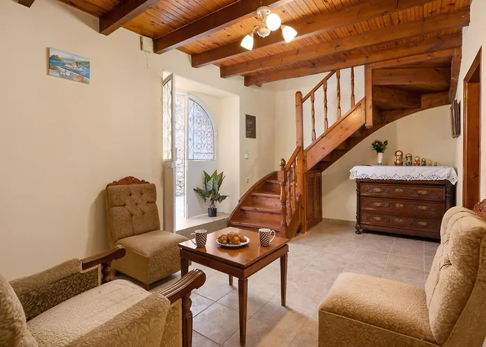 Charming In A Traditional Village, 3 Km From The Of Agios Gordios
