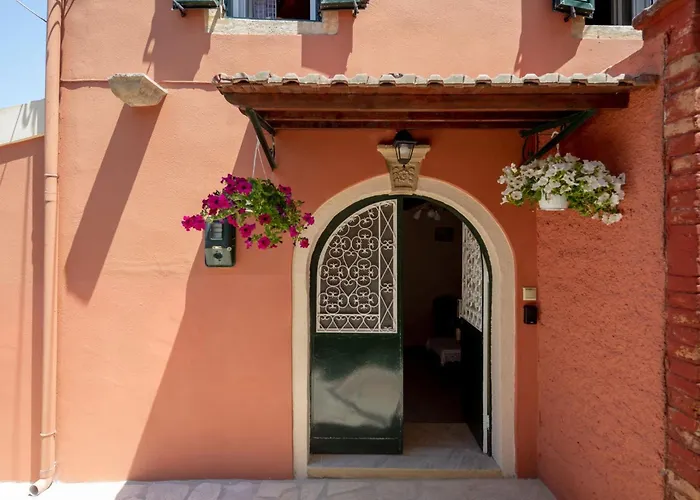 Charming In A Traditional Village, 3 Km From The Of Agios Gordios Villa Kouramádes